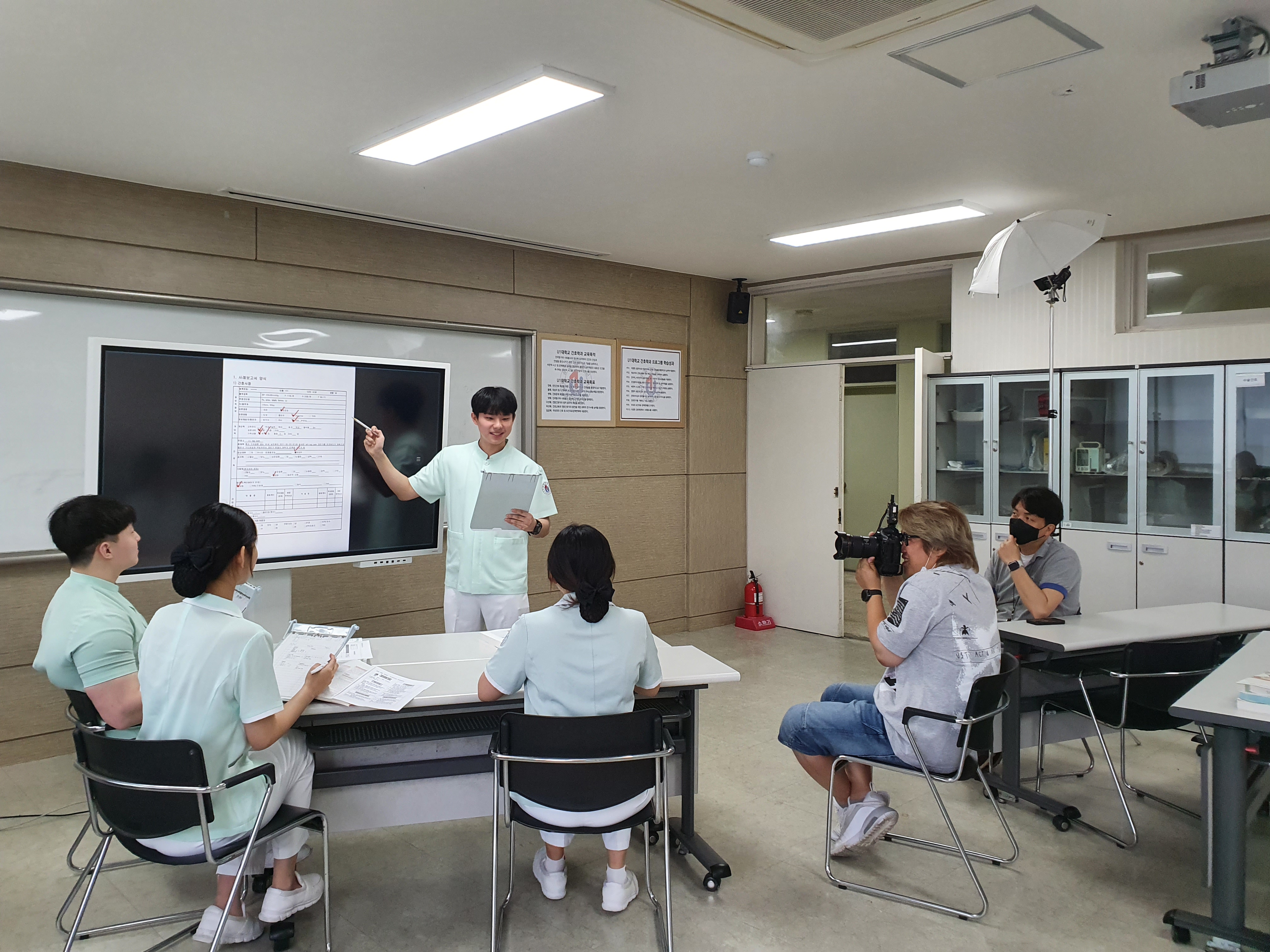 2021년도 입시홍보 촬영 현장